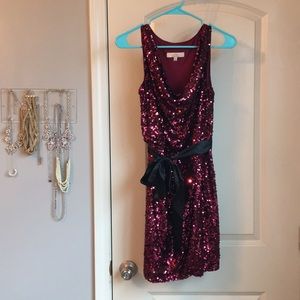 Aidan Mattox sequin dress!
